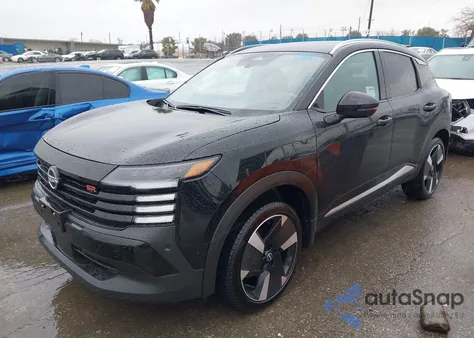 2025 Nissan Kicks Sr Fwd из США, поврежденный, VIN 3N8AP6DA6SL437856